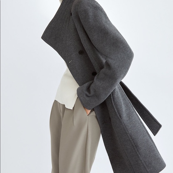 Barely used Babaton Wool Coat - Picture 4 of 7